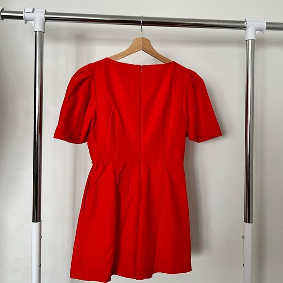 Love Bonito Red Romper - Picture 2 of 3